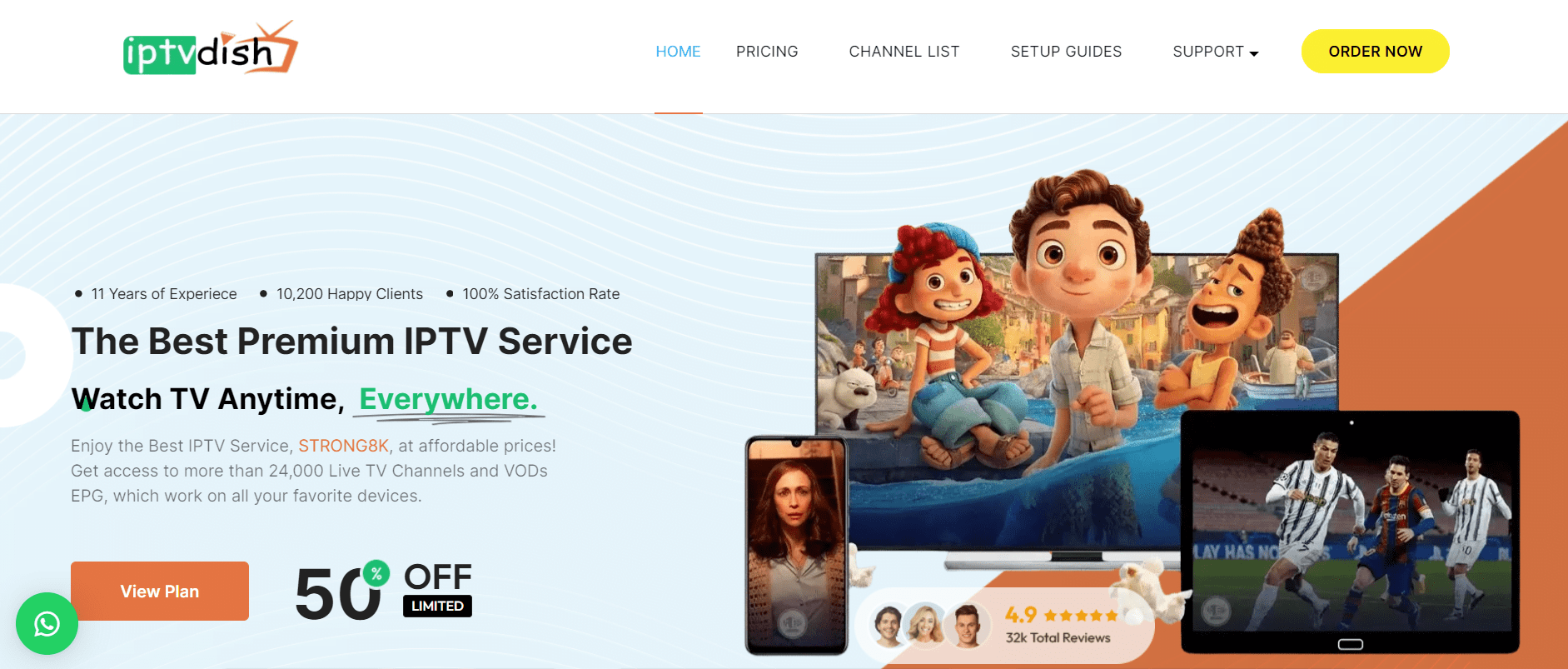 1 Best IPTV Service Provider In 2024 (Top Subscription)